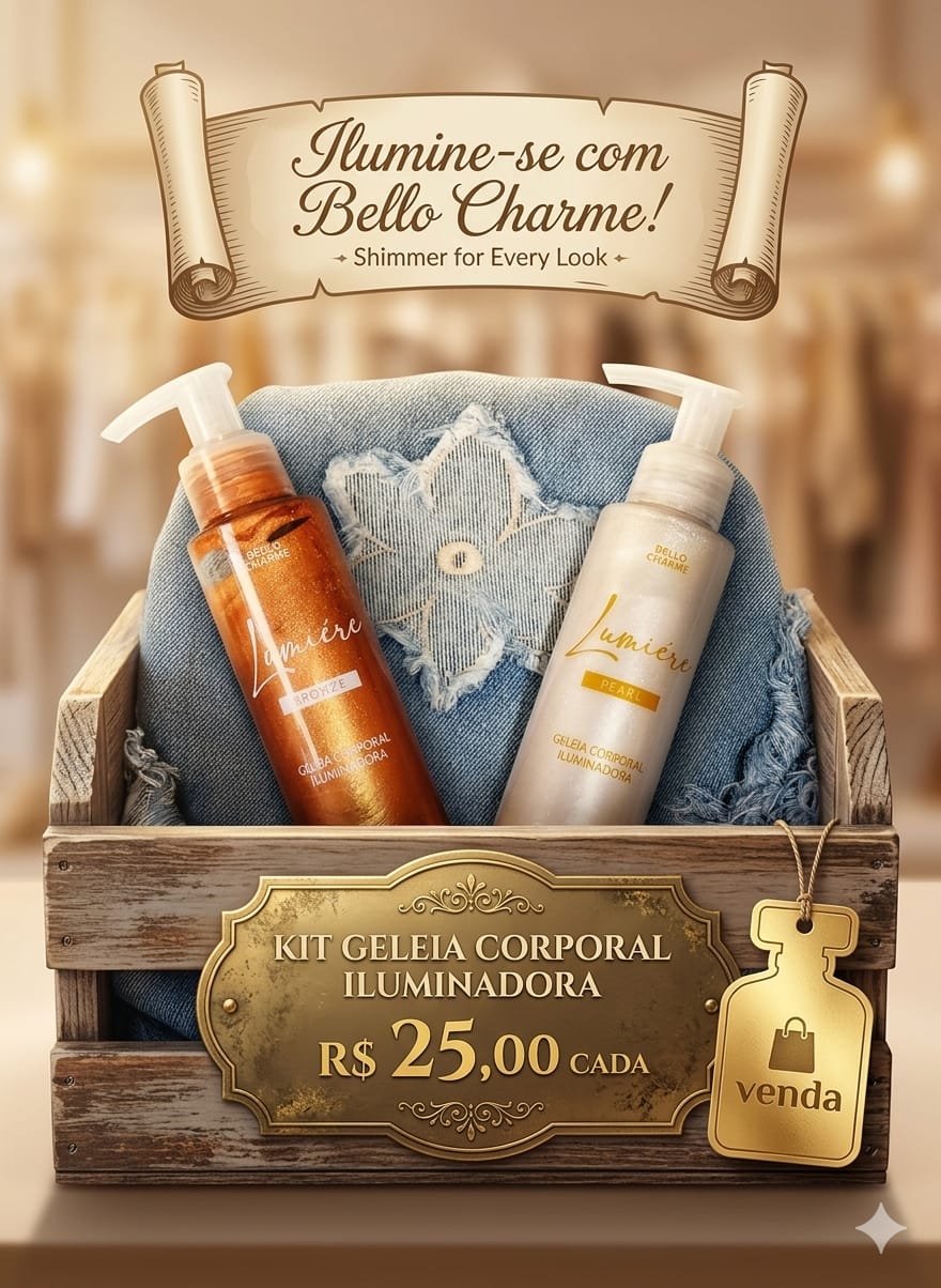 Kit Geleia Corporal Iluminadora