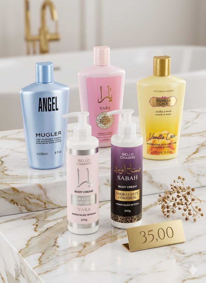 Hidratantes Corporais Premium