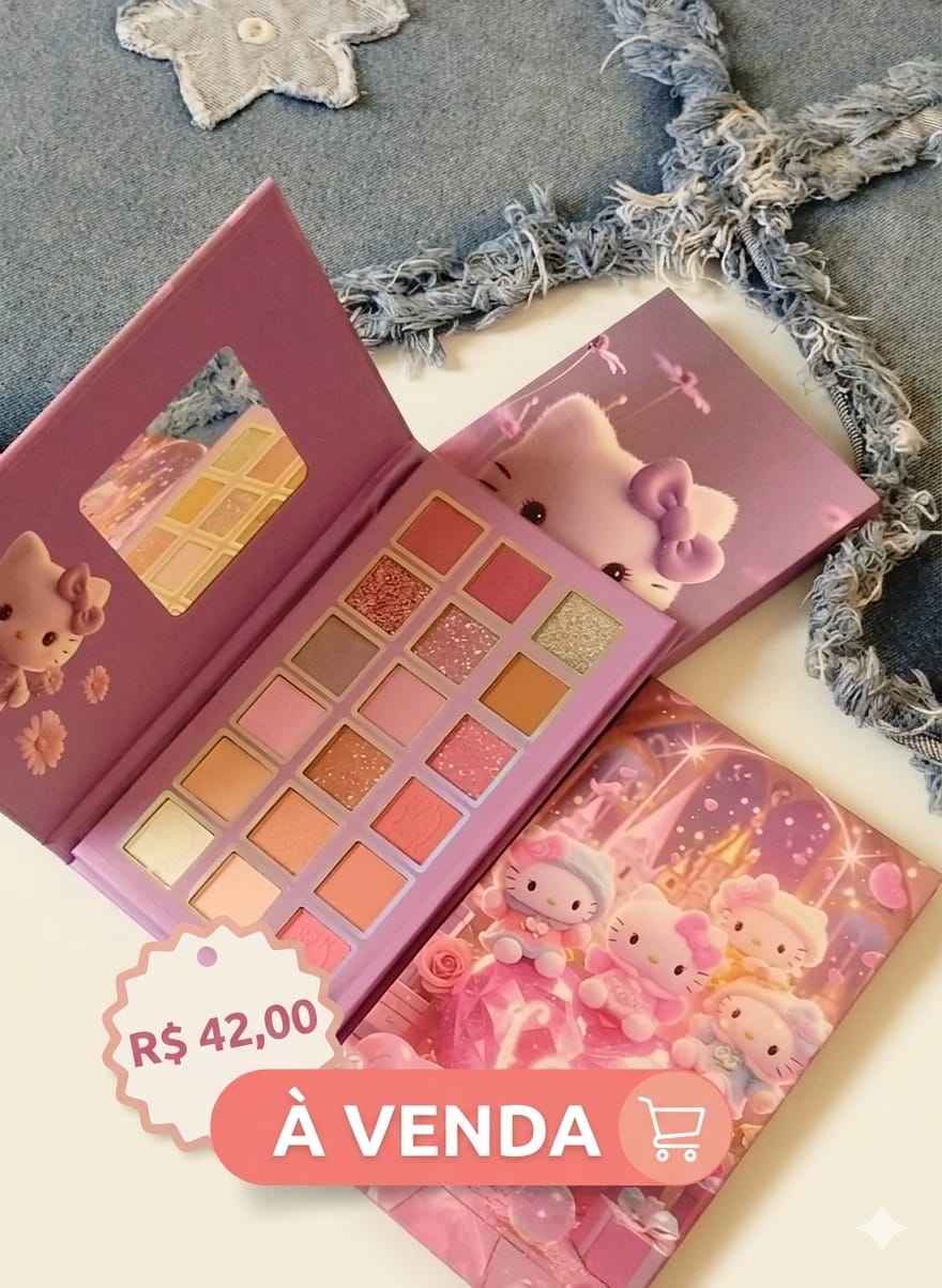 Paleta de Sombras Hello Kitty